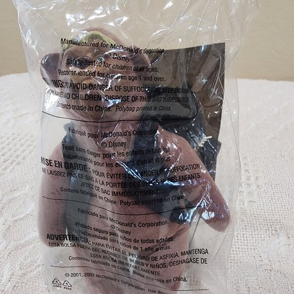 NIP - 2001 Disney The Country Bears TENNESSEE O'NEAL #5 McDonalds Happy Meal - Picture 3 of 7